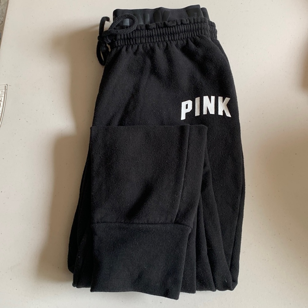 Victoria Secret PINK black sweatpants